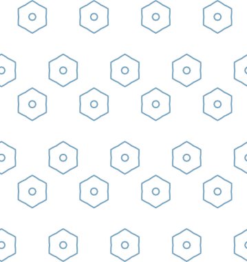 Modern geometrik vektör tasarımı, kusursuz desen çizimi