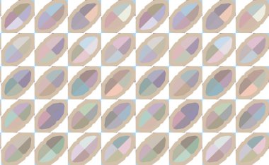 Modern geometrik vektör tasarımı, kusursuz desen çizimi