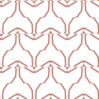 Geometrik şekilli kusursuz desen vektör çizimi