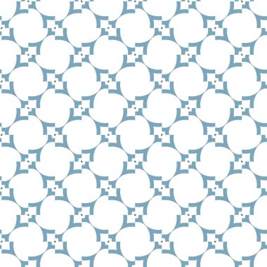 Geometrik şekilli kusursuz desen vektör çizimi