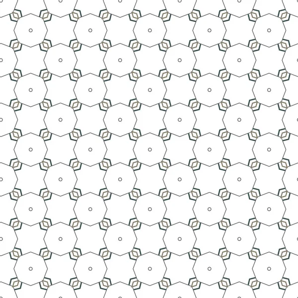 Patrón Sin Costura Con Formas Geométricas Vector Ilustración — Vector de stock