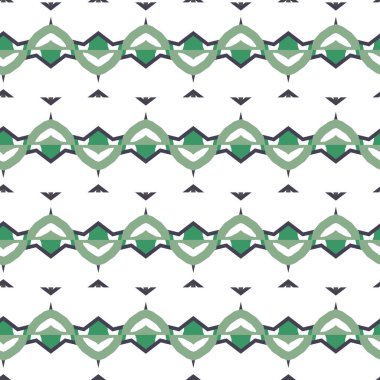 Geometrik şekilli kusursuz desen vektör çizimi