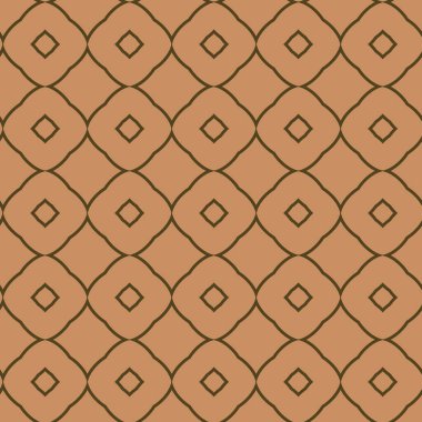 Geometrik şekilli kusursuz desen vektör çizimi