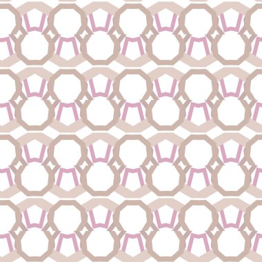 Modern geometrik vektör tasarımı, kusursuz desen çizimi