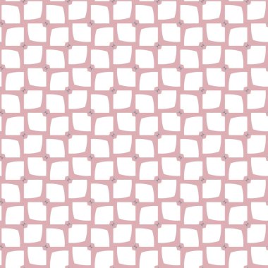 Geometrik şekilli kusursuz desen vektör çizimi