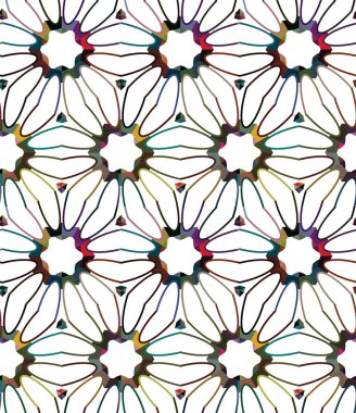 modern geometrik vektör tasarımı, kusursuz desen 