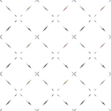 Geometrik şekilli kusursuz desen vektör çizimi