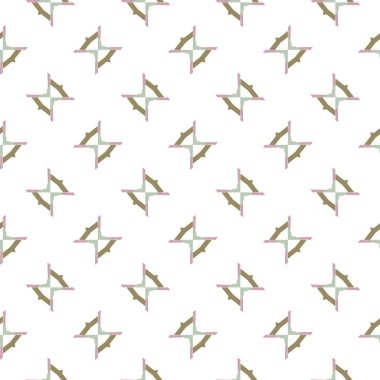 Modern geometrik vektör tasarımı, kusursuz desen çizimi