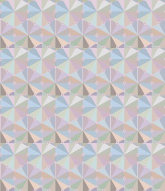 Geometrik şekilli kusursuz desen vektör çizimi