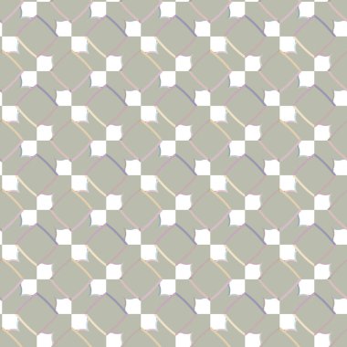 Modern geometrik vektör tasarımı, kusursuz desen çizimi
