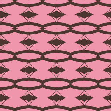 Modern geometrik vektör tasarımı, kusursuz desen çizimi