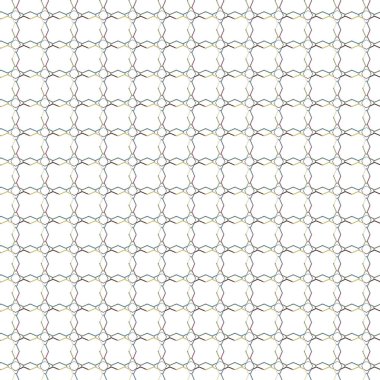 Geometrik şekilli kusursuz desen vektör çizimi