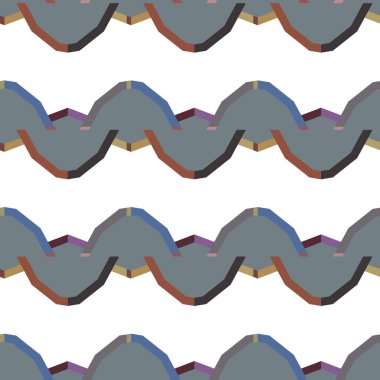 modern geometrik vektör tasarımı, kusursuz desen 