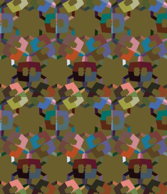 modern geometrik vektör tasarımı, kusursuz desen 