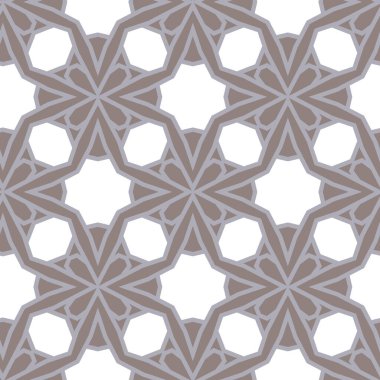 Geometrik şekilli kusursuz desen vektör çizimi