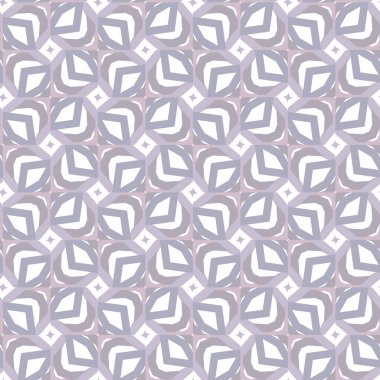 Geometrik şekilli kusursuz desen vektör çizimi