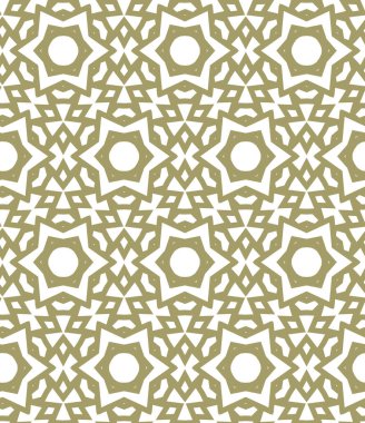 Geometrik şekilli kusursuz desen vektör çizimi