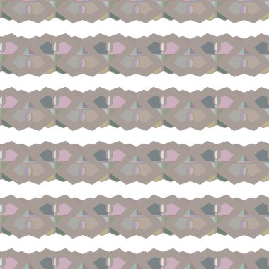 Modern geometrik vektör tasarımı, kusursuz desen çizimi