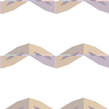 Geometrik şekilli kusursuz desen vektör çizimi