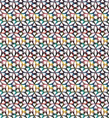 modern geometrik vektör tasarımı, kusursuz desen 