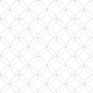 Modern geometrik vektör tasarımı, kusursuz desen çizimi