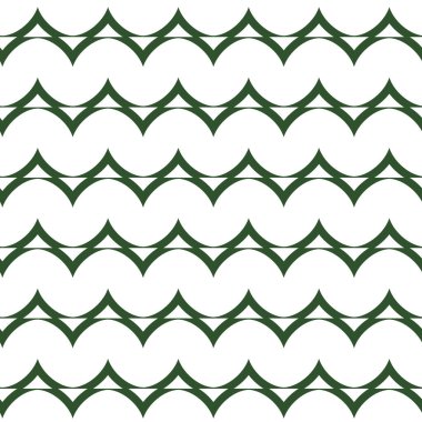 Geometrik şekilli kusursuz desen vektör çizimi