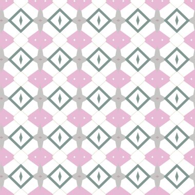 Modern geometrik vektör tasarımı, kusursuz desen çizimi