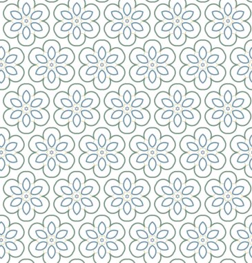 Geometrik şekilli kusursuz desen vektör çizimi