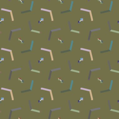 modern geometrik vektör tasarımı, kusursuz desen 
