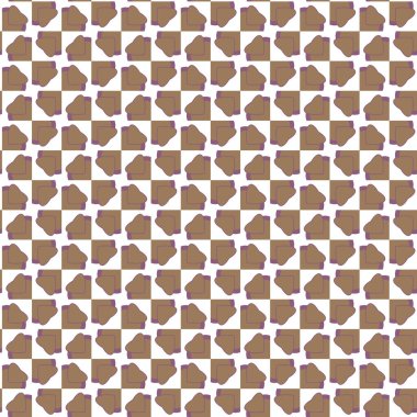 Geometrik şekilli kusursuz desen vektör çizimi