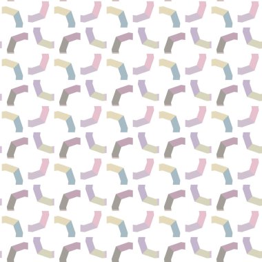 Geometrik şekilli kusursuz desen vektör çizimi