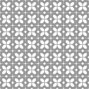 Geometrik şekilli kusursuz desen vektör çizimi