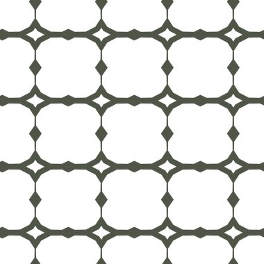 Geometrik şekilli kusursuz desen vektör çizimi