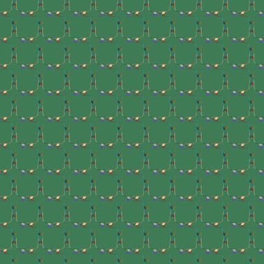 Modern geometrik vektör tasarımı, kusursuz desen çizimi