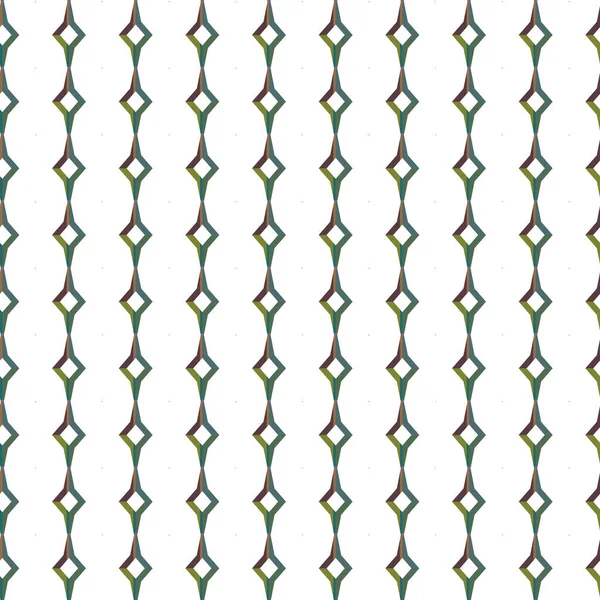 Patrón Sin Costura Con Formas Geométricas Vector Ilustración — Vector de stock