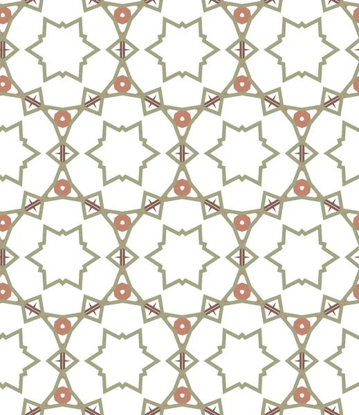 現代の幾何学的ベクトルデザインシームレスなパターン — ストックベクタ