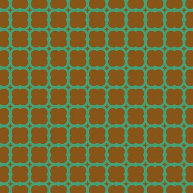 Geometrik şekilli kusursuz desen vektör çizimi