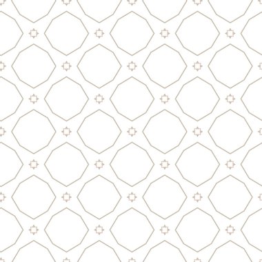 Geometrik şekilli kusursuz desen vektör çizimi