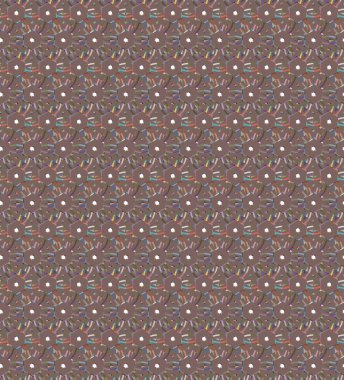 Geometrik şekilli kusursuz desen vektör çizimi