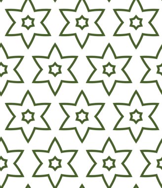 Geometrik şekilli kusursuz desen vektör çizimi