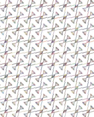 Modern geometrik vektör tasarımı, kusursuz desen çizimi