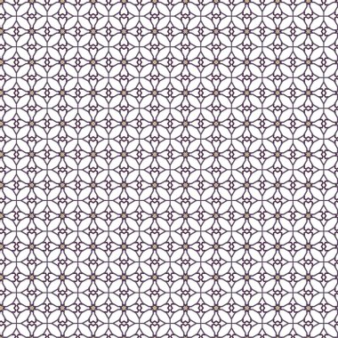 Modern geometrik vektör tasarımı, kusursuz desen çizimi