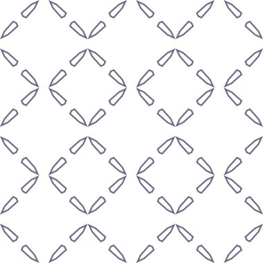 Geometrik şekilli kusursuz desen vektör çizimi