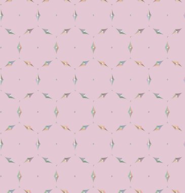 Modern geometrik vektör tasarımı, kusursuz desen çizimi