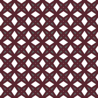 Geometrik şekilli kusursuz desen vektör çizimi