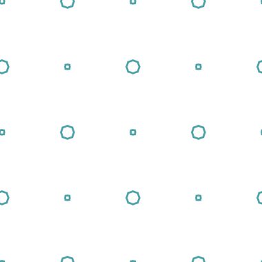 Geometrik şekilli kusursuz desen vektör çizimi