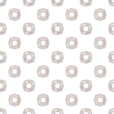 Geometrik şekilli kusursuz desen vektör çizimi