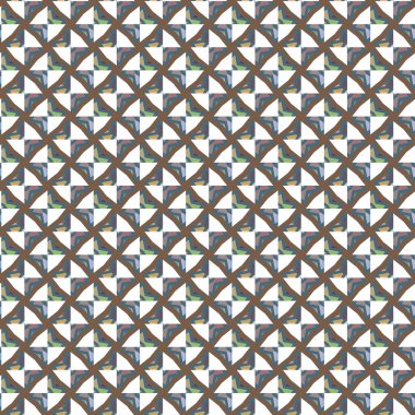 Modern geometrik vektör tasarımı, kusursuz desen çizimi