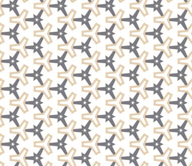 Geometrik şekilli kusursuz desen vektör çizimi