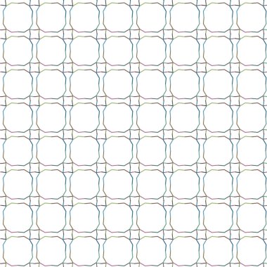 Modern geometrik vektör tasarımı, kusursuz desen çizimi